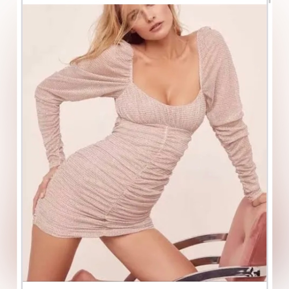 FOR LOVE & LEMONS “ALL THAT GLITTERS DRESS”